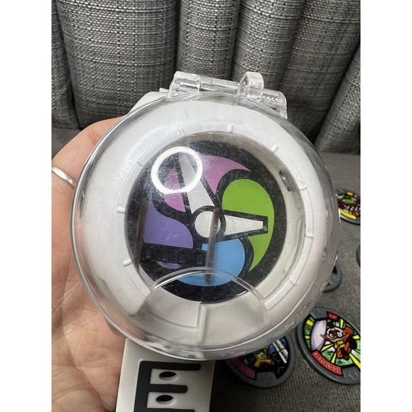 YoKai Watch DX Model One Season 1 Lot of 13 Medals Discs White Tested Works - Picture 2 of 10